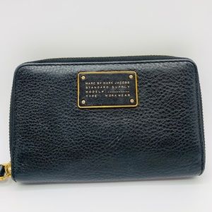 Marc by Marc Jacobs Black Leather Wallet